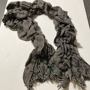 Ralph Lauren Black and white scarf